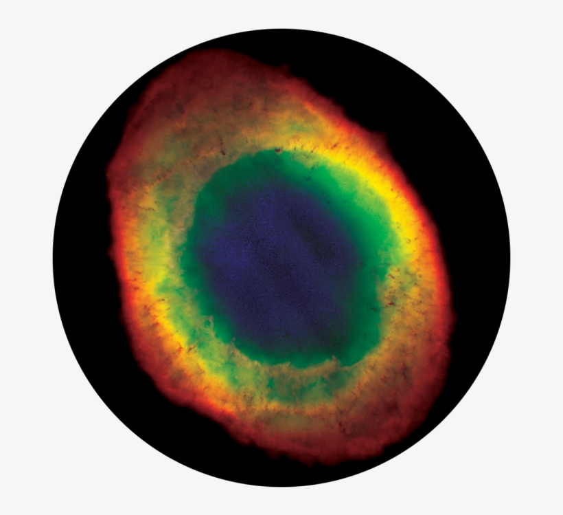 Colorful Nebula - Circle, transparent png