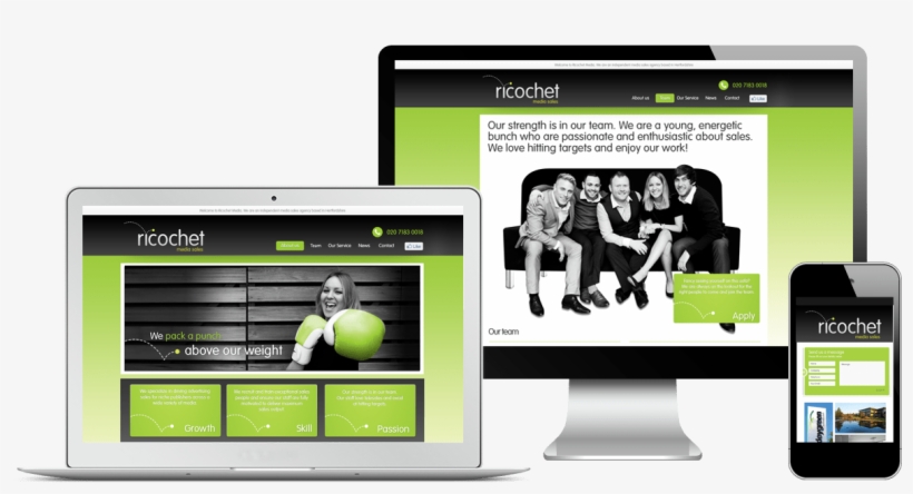 Ricochet Media Website - Tablet Computer, transparent png
