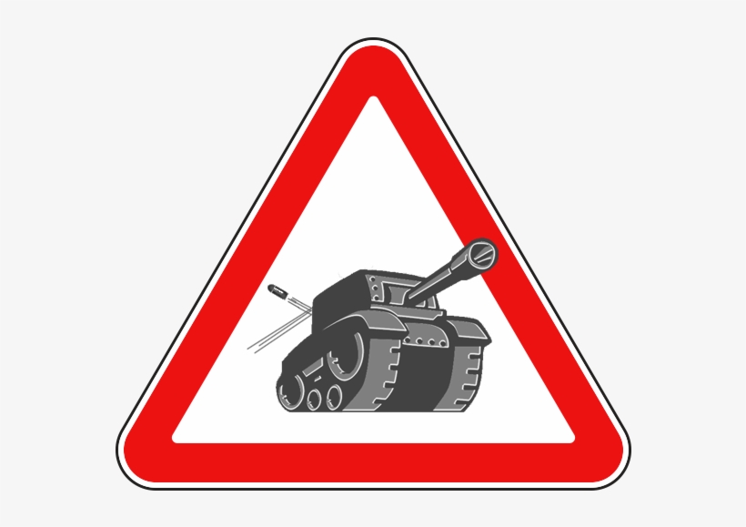 Possibility Of Ricochet - Loose Gravel Road Sign, transparent png