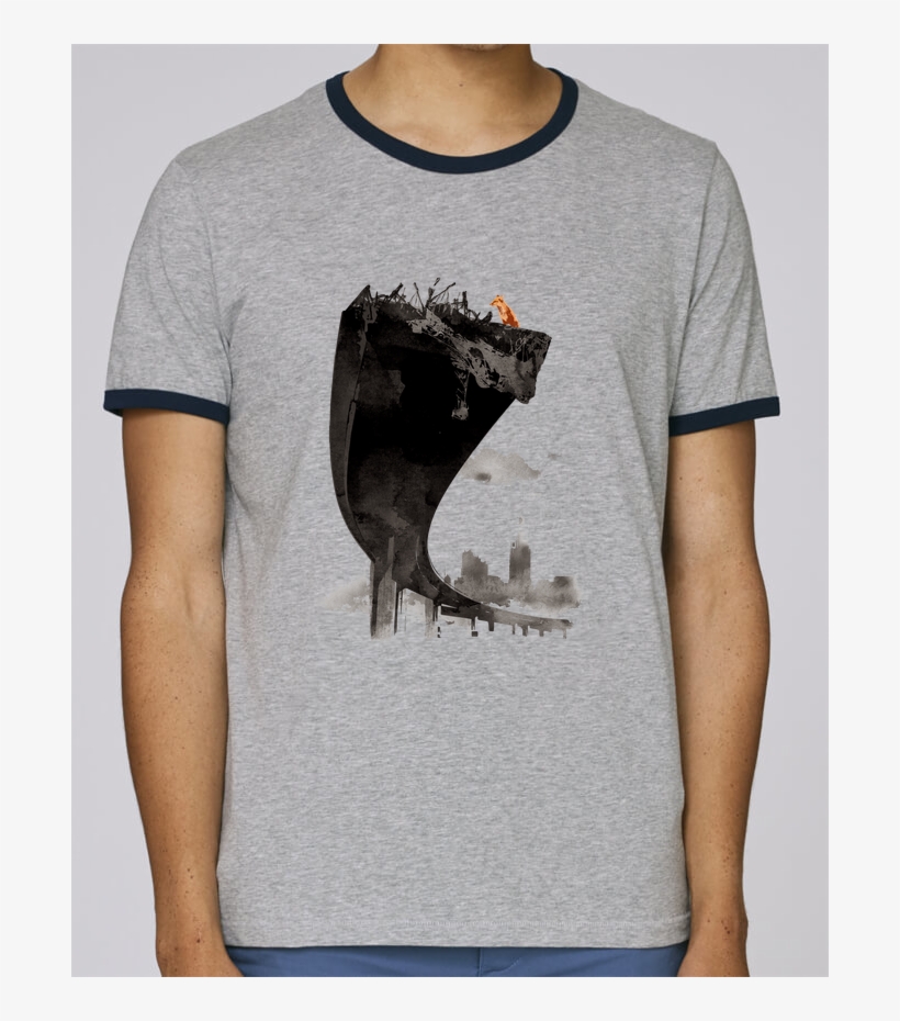 T-shirt Ringer Contrasté Homme Stanley Holds Last Of - Last Of Us Iphone 8 Plus Slim Case By Robert Farkas, transparent png