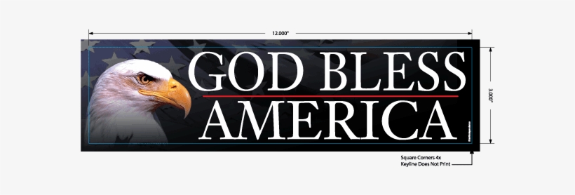 God Bless America - Eagle, transparent png
