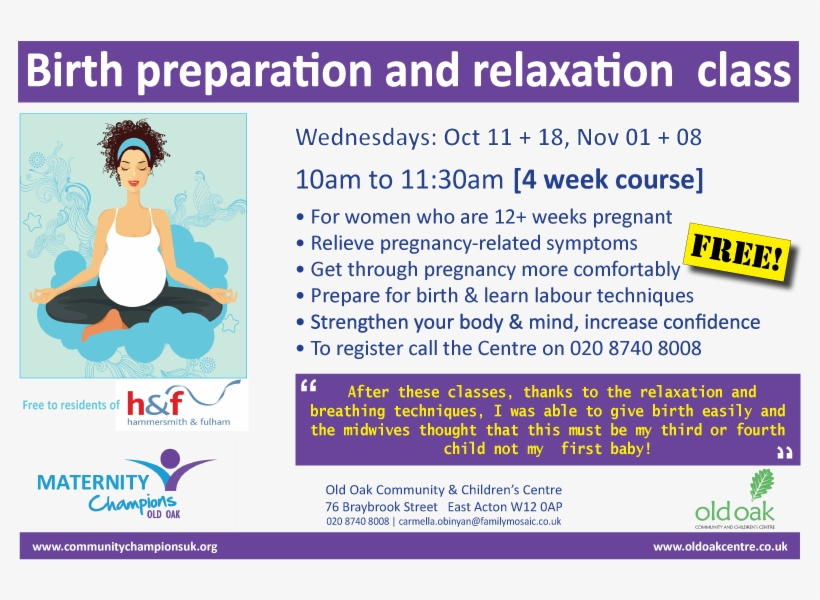 Birth Preparation And Relaxation Class Starts Wednesday - Preparation And Relaxation: Volume 12 (the Girls Of, transparent png