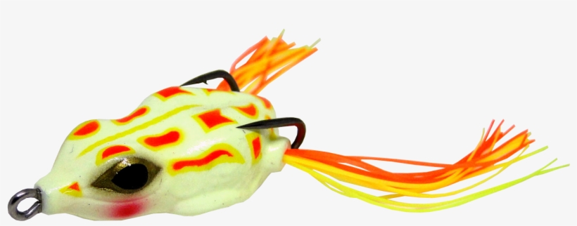 Isca Yara Crazy Frog 4,5cm 9g Cor 23 Branco, transparent png