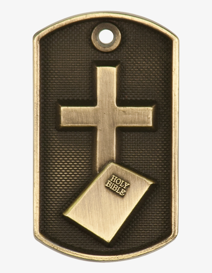3d Gold Religion Cross Dog Tag, transparent png