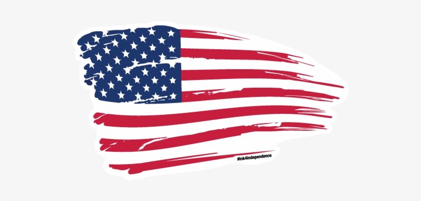 American Flag Graphic Decal 5 X - Live Free Or Die Usa, transparent png