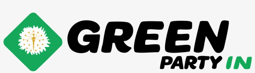 Black Text, Transparent Background - Green Party Us Logo, transparent png