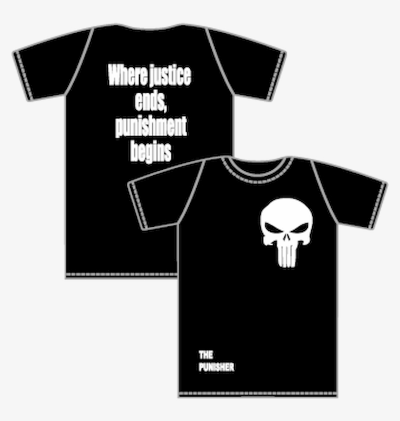 T-shirt The Punisher - Sith, transparent png