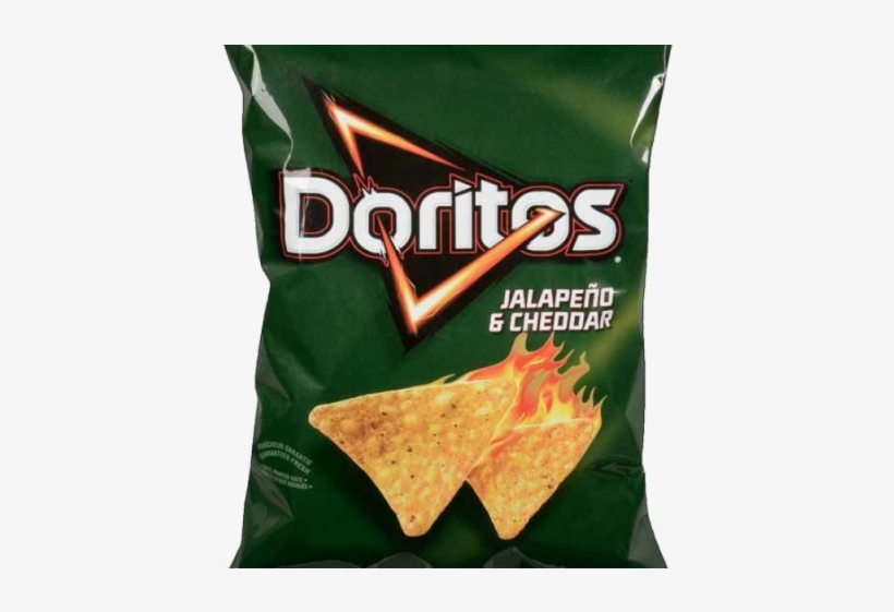 Doritos Clipart Cheddar Cheese - Doritos Jalapeno & Cheddar Tortilla Chips, transparent png