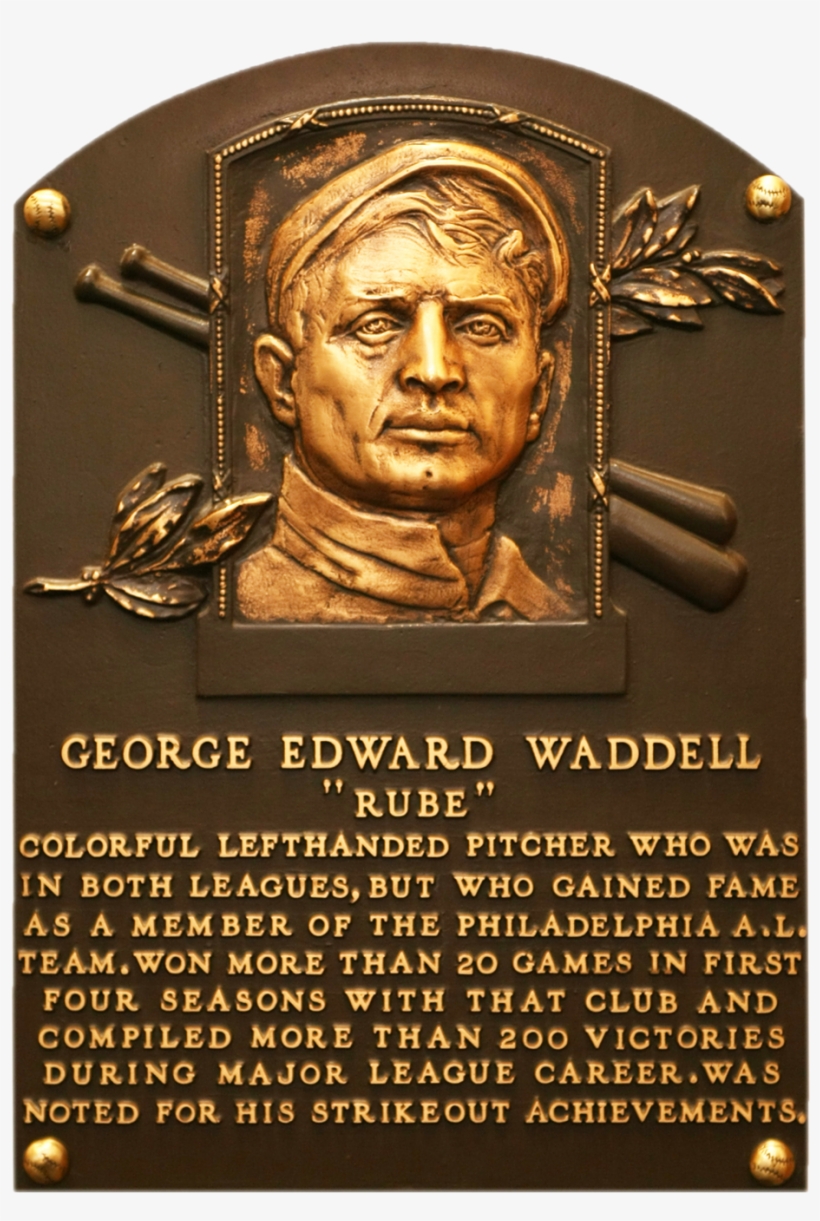 Baseballon August 19, 1900, Milwaukee Pitcher Rube - National Baseball Hall Of Fame And Museum, transparent png