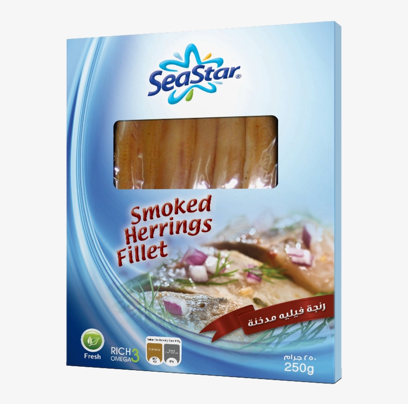 Smoked Herring Fillet 250gm Fresh - Sea Star, transparent png