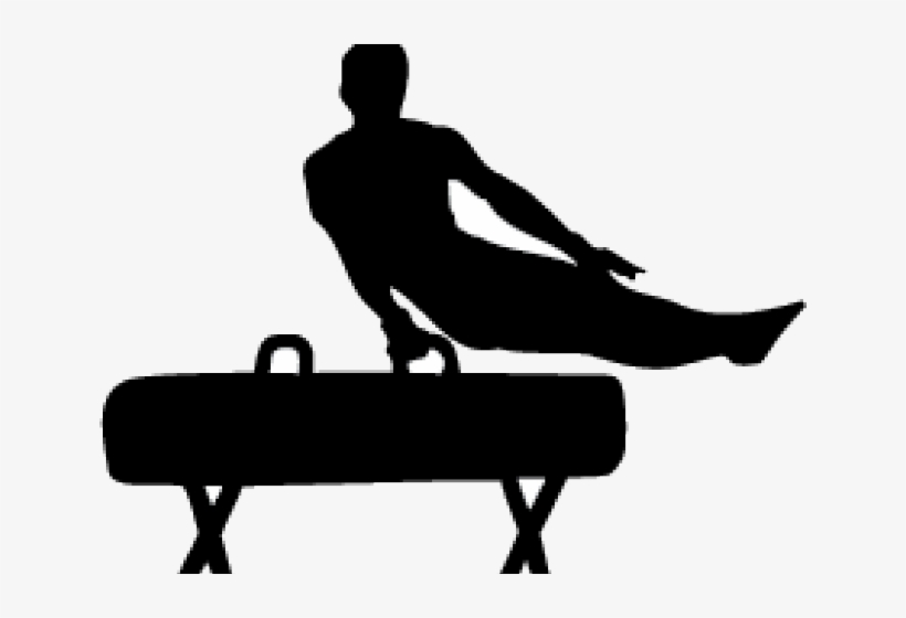 Gymnastics Silhouette - Pommel Horse Gymnastics Silhouette, transparent png