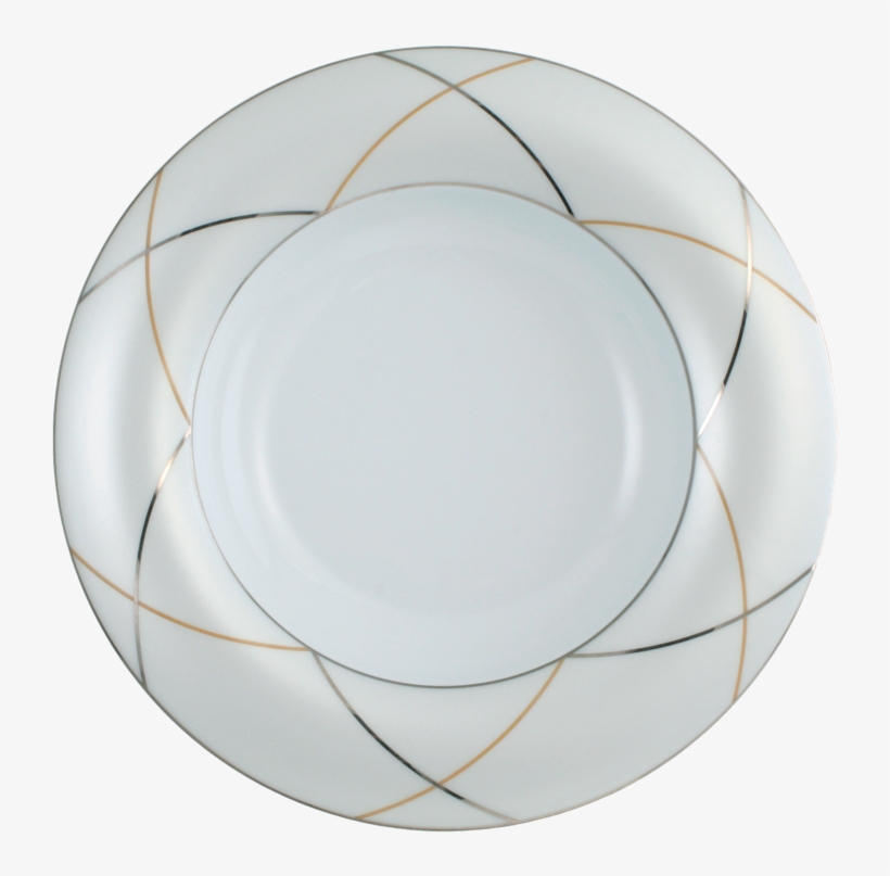 Plate Deep Round 23 Cm, Jade 3669 Silk, Tettau Porcelain - Plate, transparent png