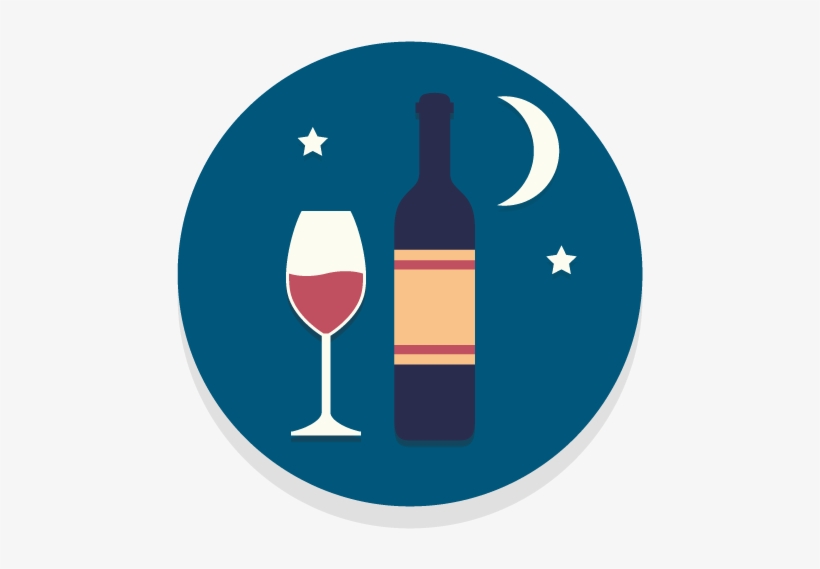 Evening Classes - Wine Glass, transparent png