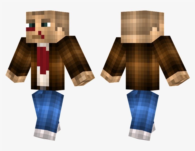 Butch Coolidge - Skin Minecraft Pe Slenderman, transparent png