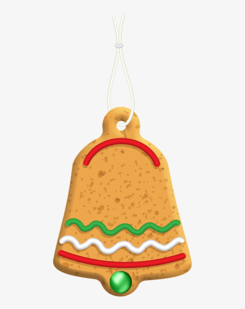 Free Png Christmas Gingerbread Bell Png Png Images, transparent png