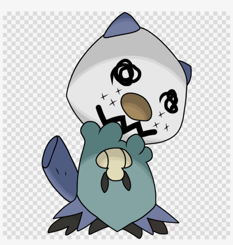 Mimikyu Totodile Clipart Pokémon Sun And Moon Pikachu - Oshawott Pokemon Go, transparent png