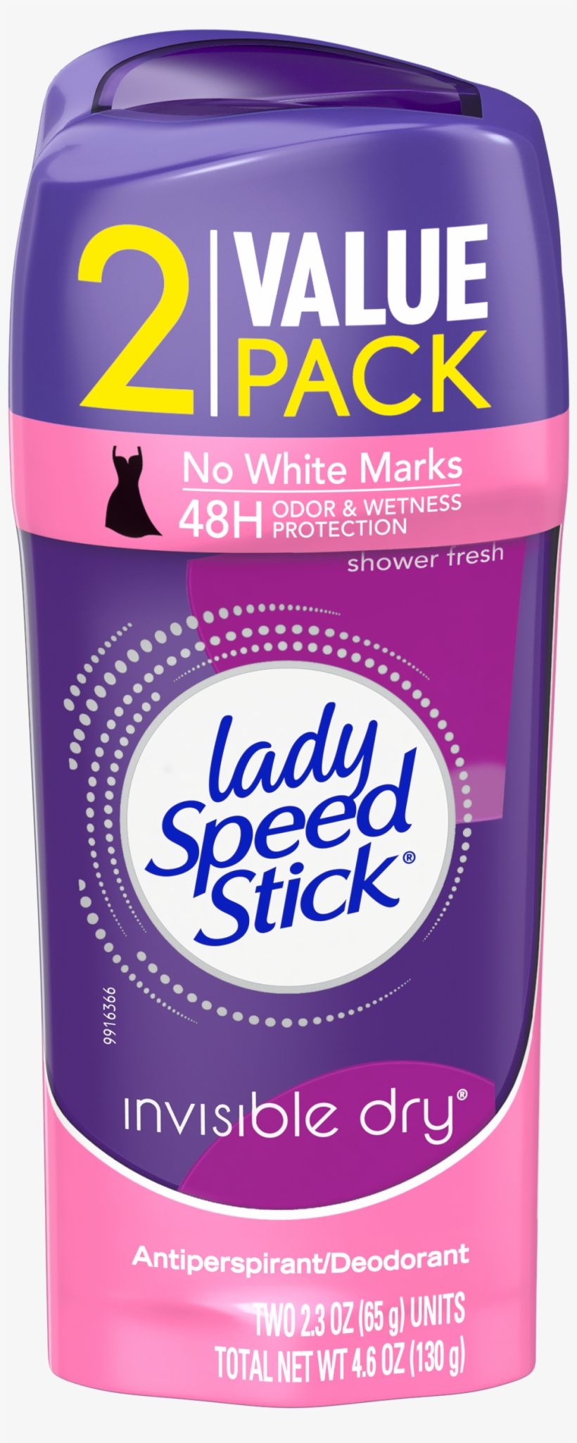 Lady Speed Stick Invisible Dry Antiperspirant Deodorant - Lady Speed Stick Invisible Antiperspirant, transparent png