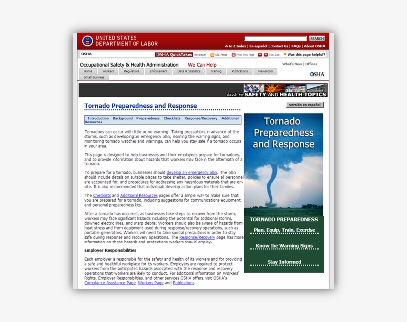Offering Safety And Health Assistance To Tornado Damaged - Tornado, transparent png