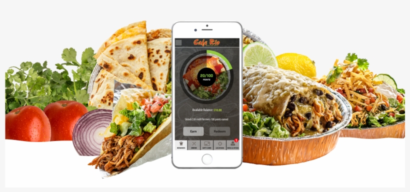Spend $100 With Cafe Rio And We'll Reward You With - Meal, transparent png