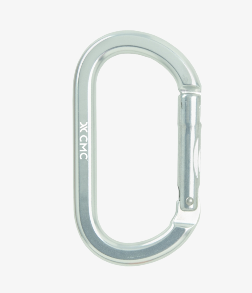 Cmc Rescue Aluminum Oval Carabiner - Carabiner, transparent png