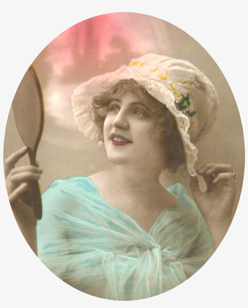 Vintage Woman, Vintage Ladies, Vintage Postcards, Post - Vintage Clothing, transparent png