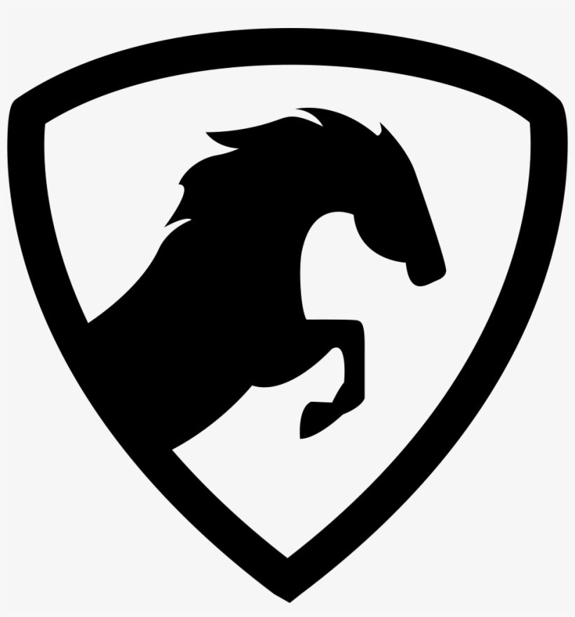 Horse Icon Png - Horse Shield, transparent png