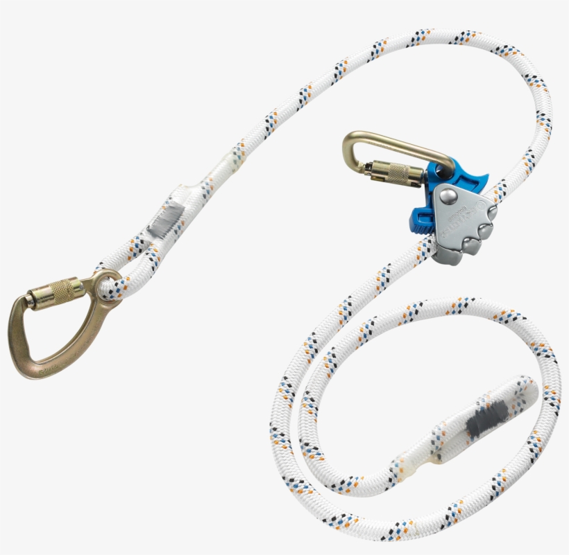 Ergogrip Positioning Lanyard W/ Carabiner - Skylotec Ergogrip Sk 16 Positioning Lanyard With Carabiner, transparent png
