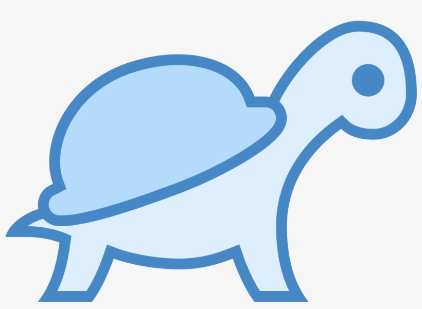 An Icon Of A Turtle Is Animal With A Head And Body - You A Turtle Icon Png, transparent png