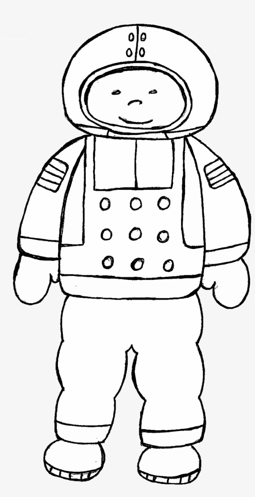 Astronaut Clipart - Clip Art, transparent png