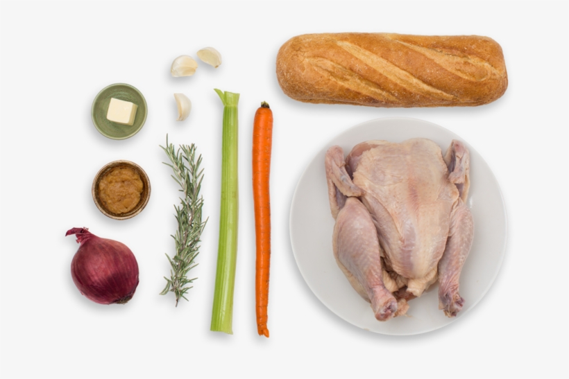 Roasted Cornish Game Hen With Rosemary Baguette Stuffing - Cornish Game Hen, transparent png