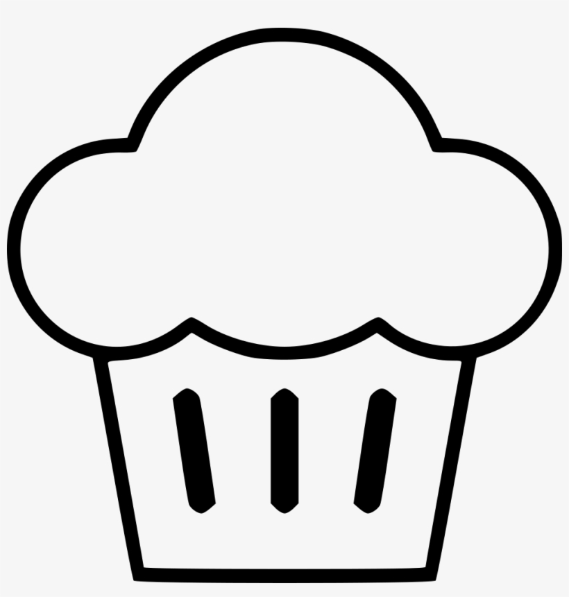Png File Svg - Muffin Clip Art Black And White, transparent png
