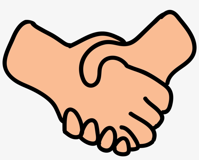 Handshake Icon - 握手 卡通, transparent png