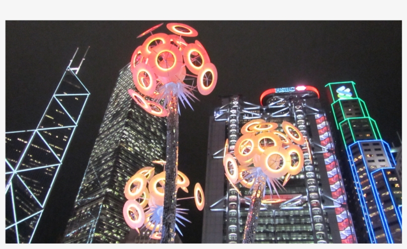 This Monumental 9 Ton Sculpture 'wish' By American - Bank Of China Tower, transparent png