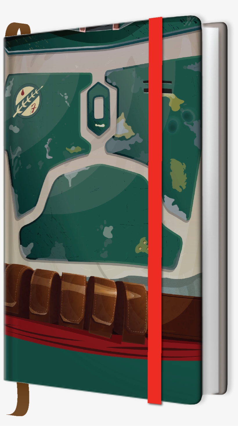 Boba Fett Diario De Notas - Boba Fett Torso S, transparent png
