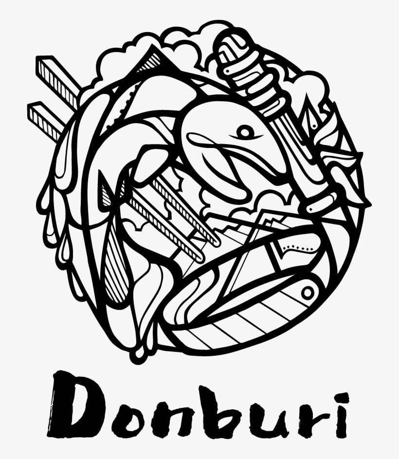 Donburi Logo - Donburi, transparent png