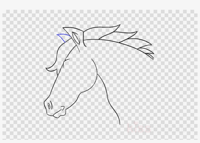 Drawing Clipart Horse How To Draw Drawing - Gun Pixel Art, transparent png