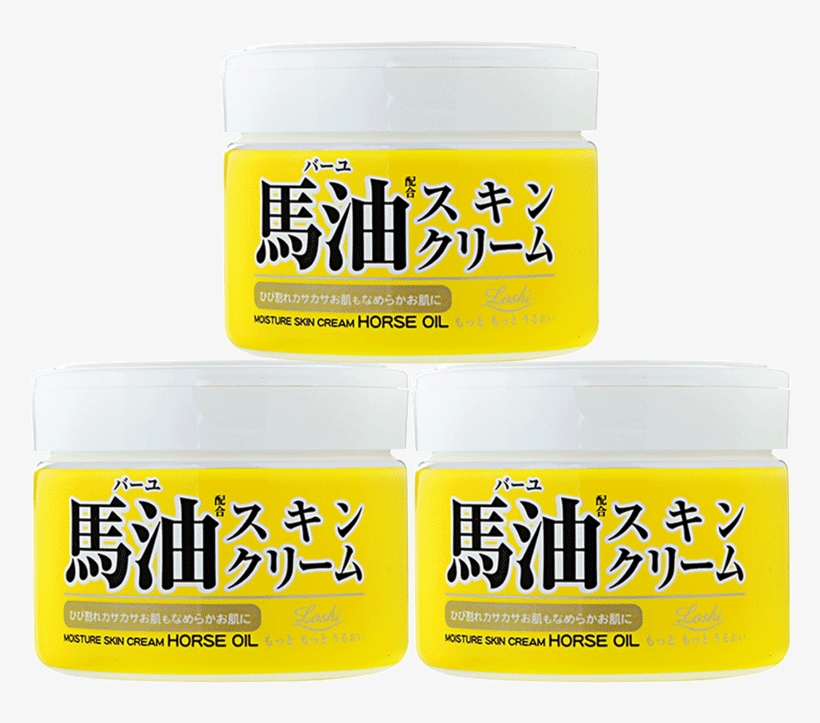 Japan Loshi Hokkaido Horse Oil Moisturizing Moisturizing - Japan Loshi Moist Aid Horse Oil Skin Cream 220g, transparent png