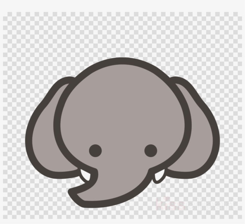 Download Transparent Background Red Ornament Clipart - Cute Elephant Shower Curtain, transparent png