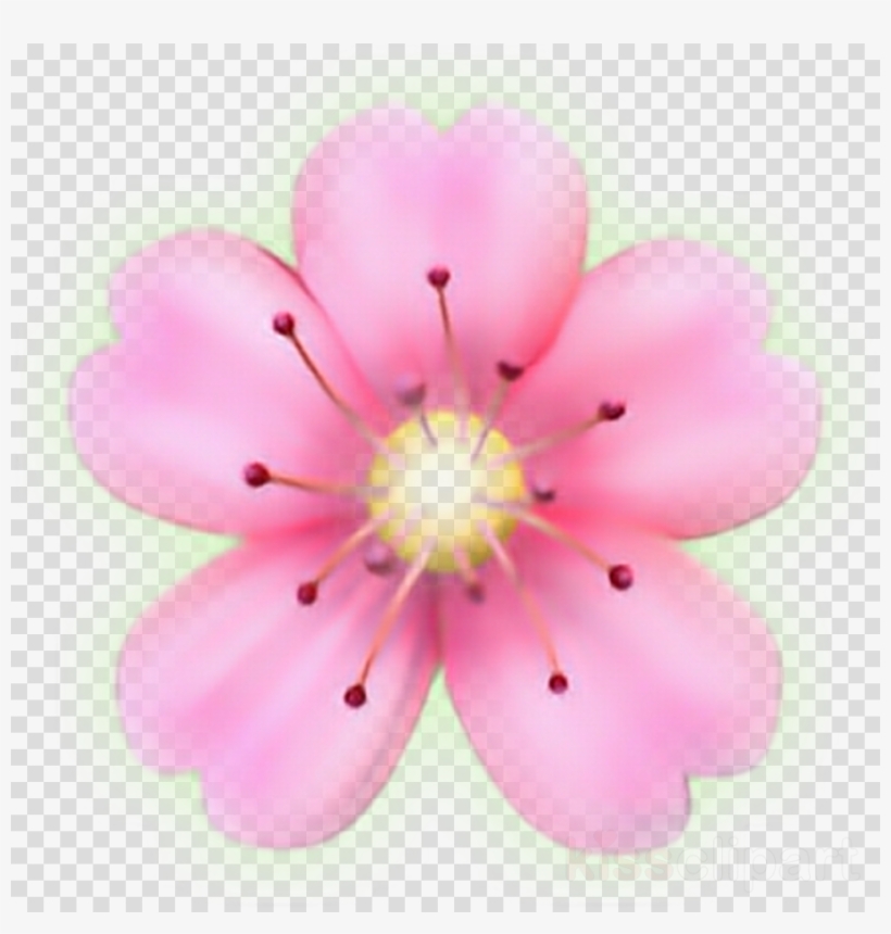 Flower Emoji Png Clipart Emoji Domain Sticker - Emojis De Iphone Png, transparent png