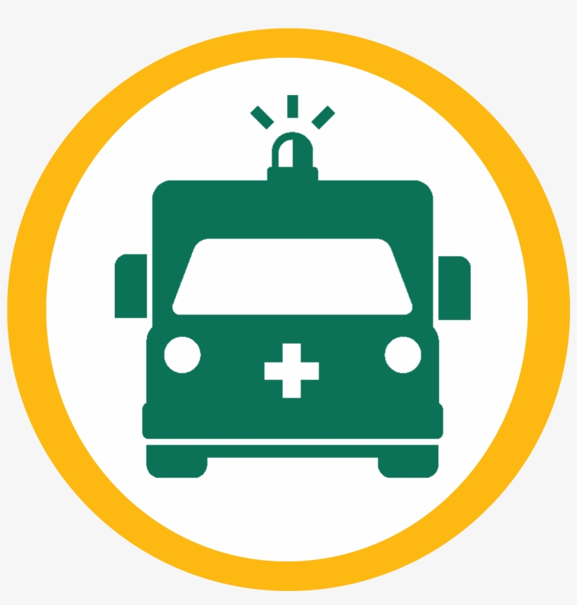 Ambulance Icon Png For Kids - College Suicide, transparent png