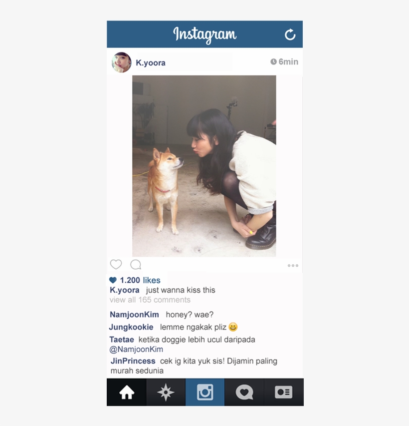 Bebyfakeinstagram Yoorakwon - Drabble, transparent png