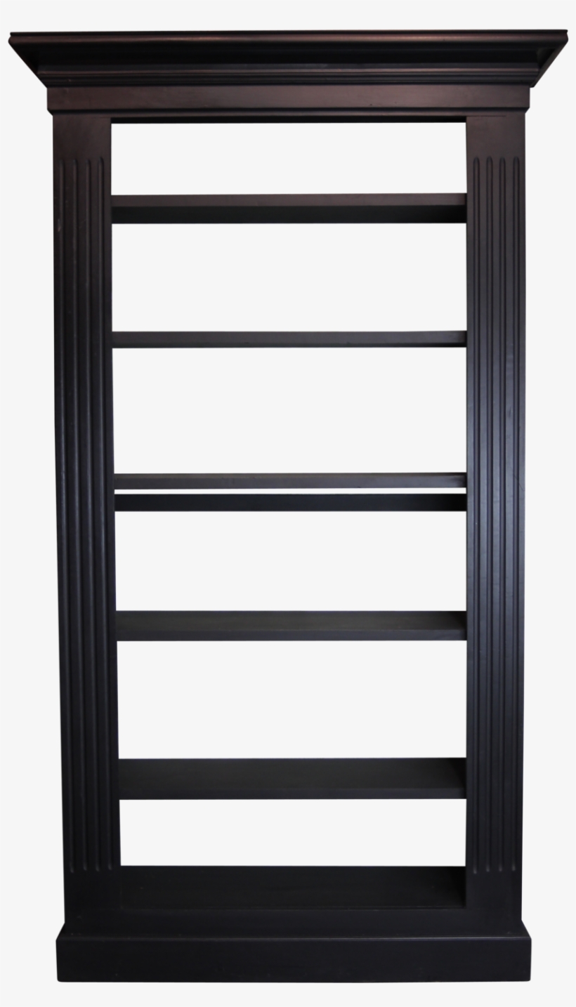 Architectural Painted Open Bookcase - Illustration, transparent png