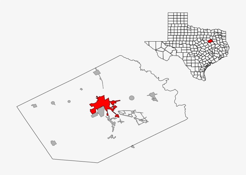 Location Within Navarro County And Texas - County, transparent png