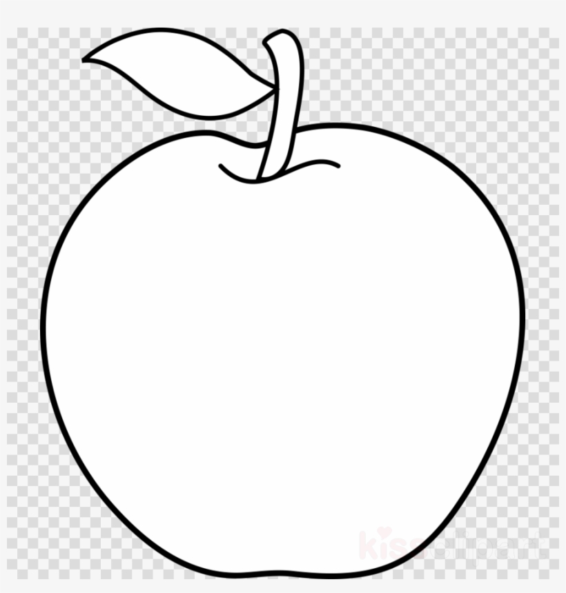 Apple Fruit Black And White Clipart Apple Black And - Bmw Logo, transparent png