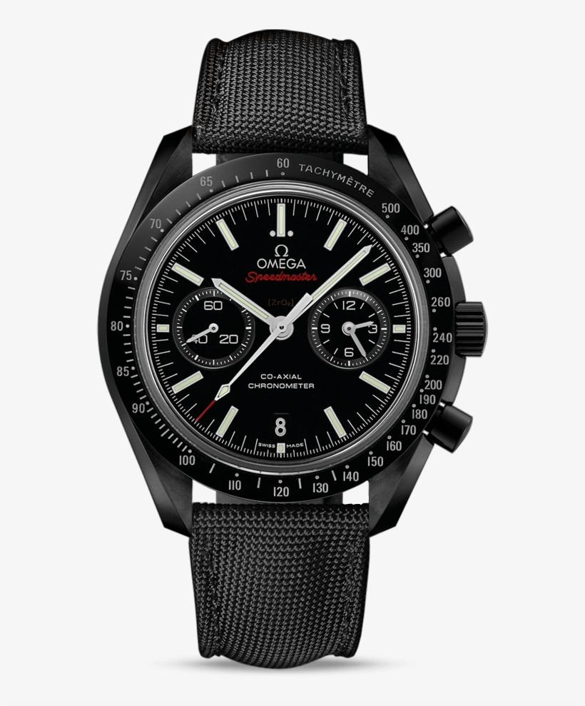 Moonwatch Omega Co-axial Chronograph - Omega Watch Speedmaster, transparent png