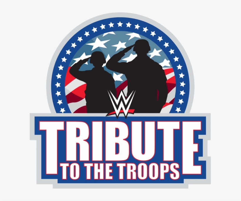 Tribute To The Troops - Wwe Tribute To The Troops Logo, transparent png