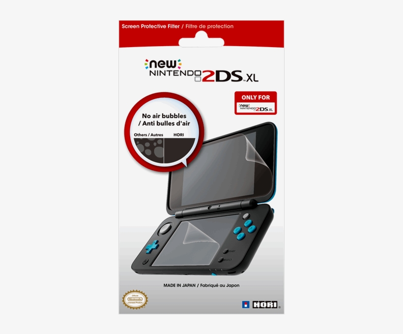 1 Of - 2ds Xl Screen Protector, transparent png