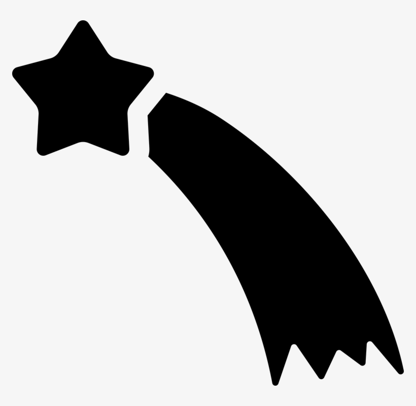 Shooting Star Png Transparent Background 4, Buy Clip - Shooting Star Silhouette Png, transparent png