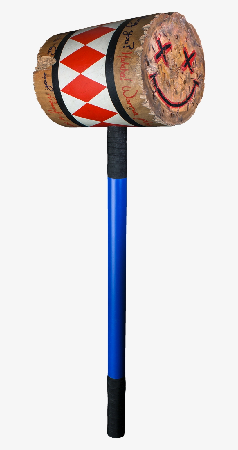 Harley Quinn Wooden Mallet Replica - Harley Quinn Mallet, transparent png