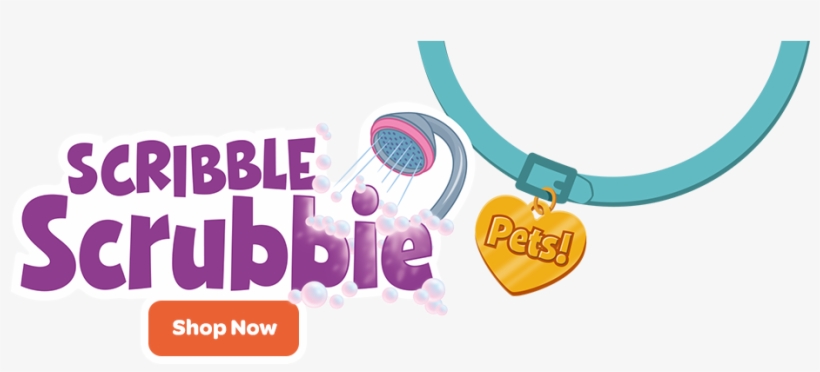 Crayola Scribble Scrubbie Pets Logo - Crayola Scribble Scrubbie Pets Tub Playset, transparent png